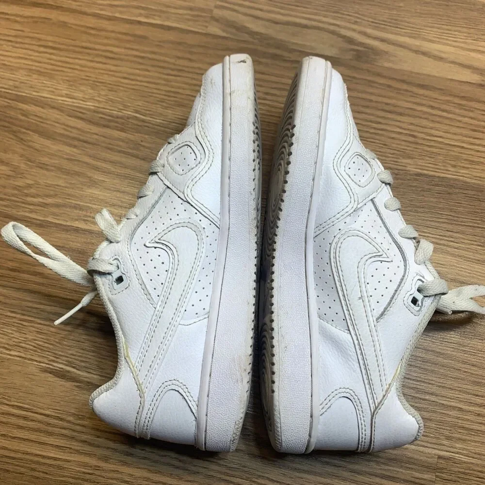 Nike Size 5Y Son Of Force 615153-109‎ Youth White Athletic Sneaker Shoes